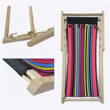 Transat en bois entièrement personnalisable (sublimation)
