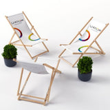 Transat en bois entièrement personnalisable (sublimation)