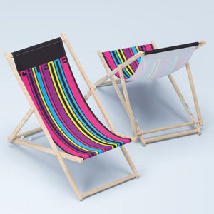 Transat en bois entièrement personnalisable (sublimation)