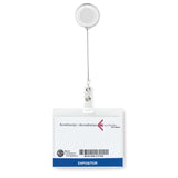 Porte-badge enrouleur avec clip LADES personnalisable