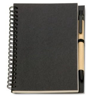 Carnet de notes A5 à spirales en papier recyclé♻️ BLOQUERO personnalisable