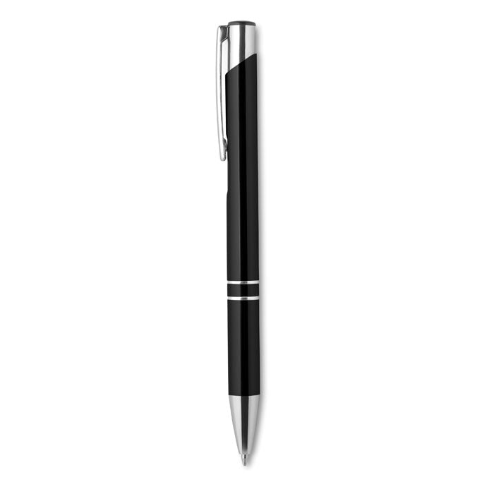 Stylo bille aluminium à l'encre noire BERN personnalisable