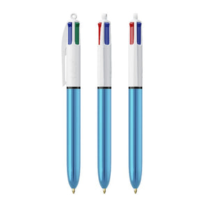 Stylo BIC® 4 couleurs coloris brillants personnalisé fabriqué en 🇫🇷