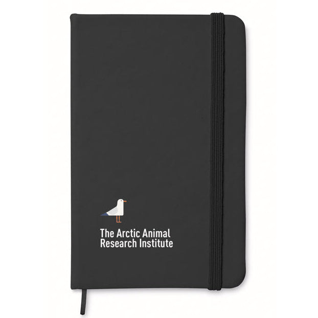 Carnet de notes A6 à couverture rigide 96 feuilles lignées NOTELUX personnalisable