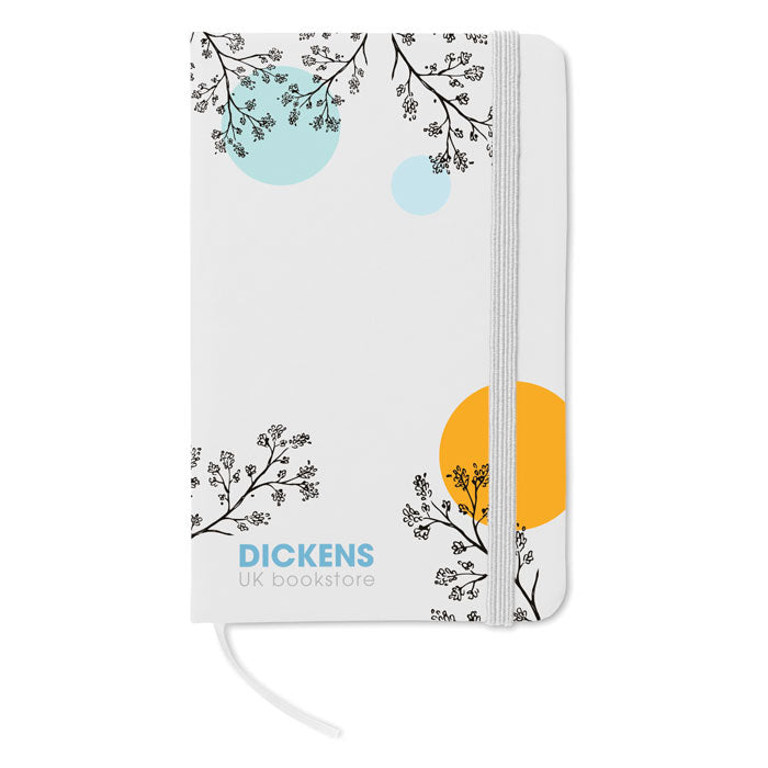Carnet de notes A6 à couverture rigide 96 feuilles lignées NOTELUX personnalisable