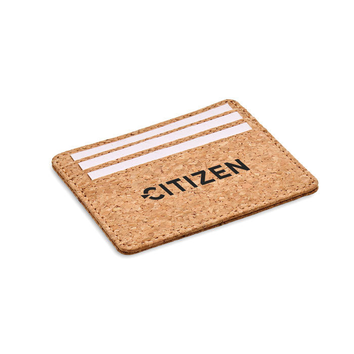 Porte-cartes en liège anti-RFID WALLK personnalisable