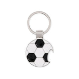 Porte-clés décapsuleur en forme de ballon de football personnalisable