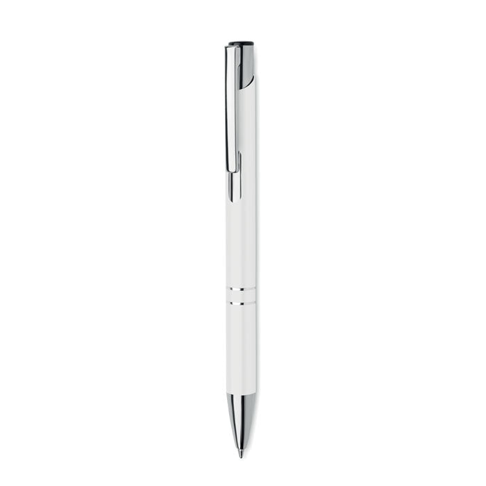 Stylo à bille en aluminium recyclé ♻️ à l'encre bleue BERN RA personnalisable