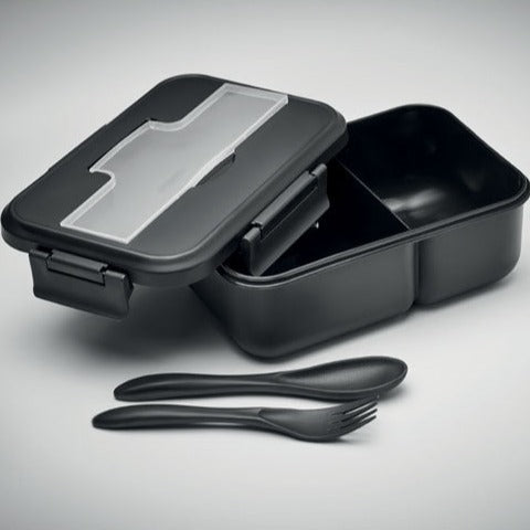 Lunchbox et couverts en PP MAKAN personnalisable