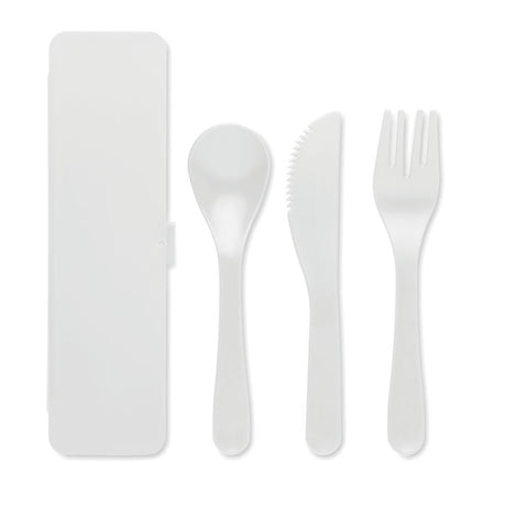 Set de couverts en PP RIGATA personnalisable