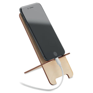 Support de téléphone en bouleau GROUW STAND personnalisable-0