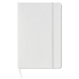 Carnet de notes A5 à couverture rigide  avec 96 feuilles quadrillées SQUARED personnalisable