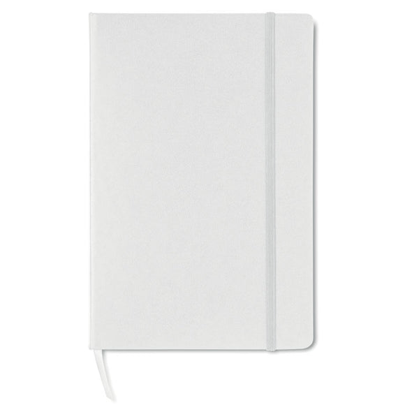 Carnet de notes A5 à couverture rigide  avec 96 feuilles quadrillées SQUARED personnalisable