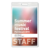 Porte-badge 10x8 cm BADGY personnalisable