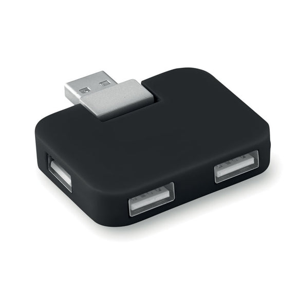 Hub 4 ports USB SQUARE personnalisable