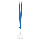 Tour de cou avec enrouleur et fixation pour badge ZIP LANYARD personnalisable