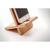 Support de téléphone en bambou WHIPPY personnalisable