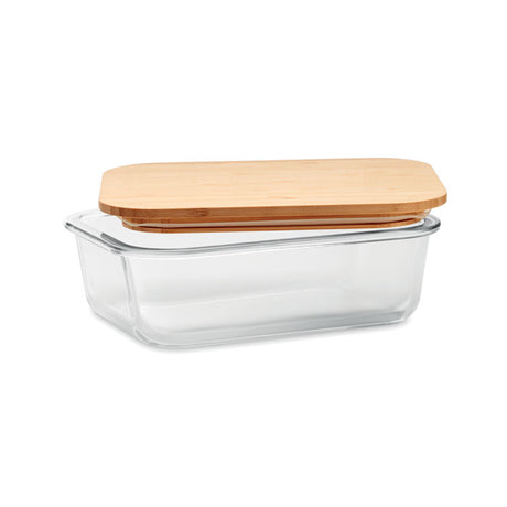 Lunchbox en verre et bambou TUNDRA LUNCHBOX personnalisable