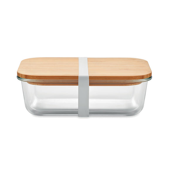 Lunchbox en verre et bambou TUNDRA LUNCHBOX personnalisable