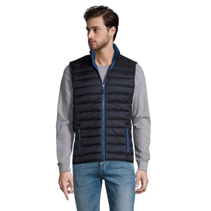 Doudoune light sans manche homme WAVE MEN personnalisable