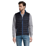 Doudoune light sans manche homme WAVE MEN personnalisable