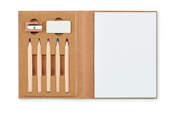Set de dessin de 60 feuilles KISAN personnalisable-0