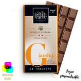 Tablette de chocolat 90g personnalisée fabrication France 🇫🇷