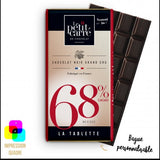 Tablette de chocolat 90g personnalisée fabrication France 🇫🇷