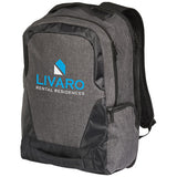 Sac à dos pour ordinateur TSA Overland 17 pouces avec port USB personnalisable
