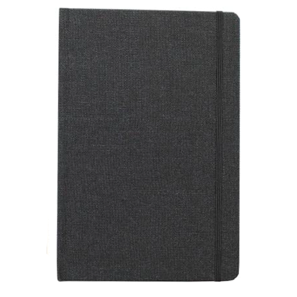 Carnet de notes A5 à couverture papier aspect toilé personnalisable fabrication France 🇫🇷