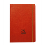 Carnet de notes A5 à couverture en cuir lisse personnalisable fabrication France 🇫🇷