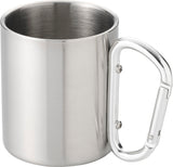 Mug isotherme Alpes avec mousqueton personnalisable