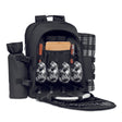 4 Person Picnic Backpack Duin Personnalisable Black Sacs Business