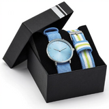 Montre avec cadran en métal personnalisée fabriquée en 🇫🇷