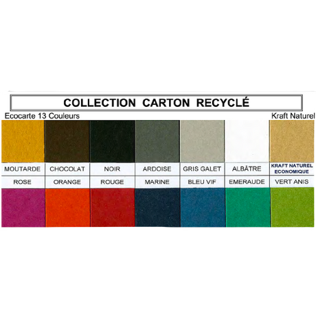 Carnet de notes à spirales en carton recyclé ♻️ personnalisable fabrication France 🇫🇷