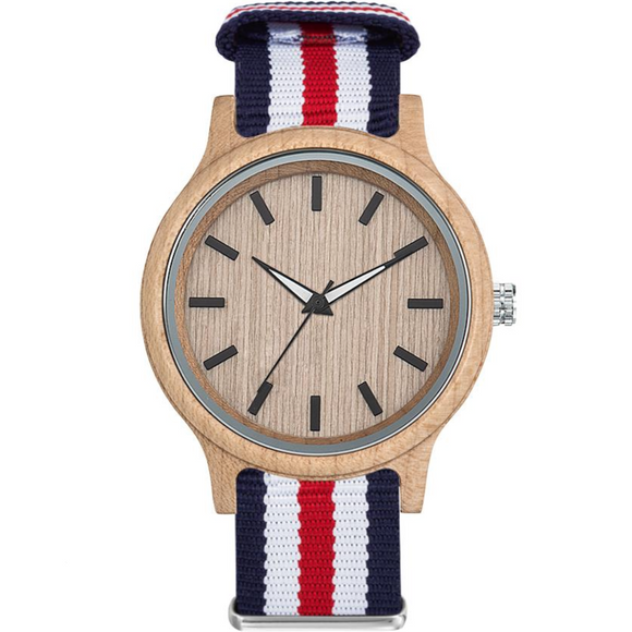 Montre en bois personnalisable fabriqué en 🇫🇷