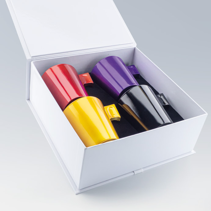 Coffret 4 tasses à expresso 8 cl en verre Luminarc personnalisables fabrication France 🇫🇷