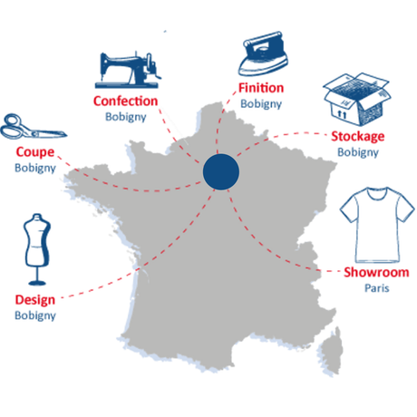 Sweat à capuche en coton bio 🌳 personnalisable fabrication France 🇫🇷