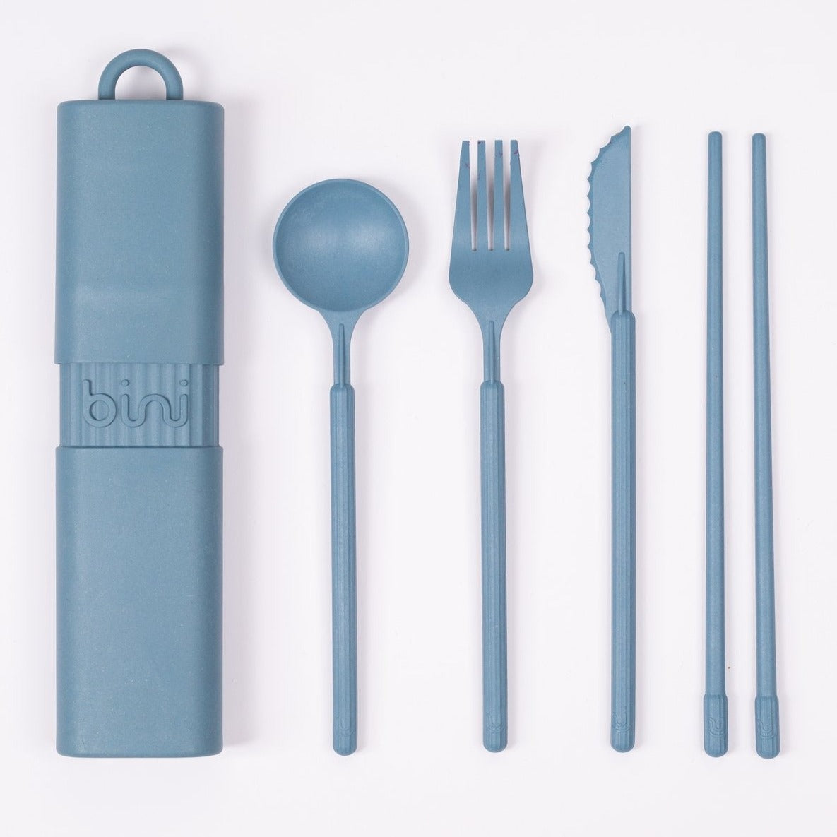 Kit de couverts en bio-matériaux personnalisé BINI® fabrication France 🇫🇷