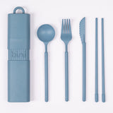 Kit de couverts en bio-matériaux personnalisé BINI® fabrication France 🇫🇷