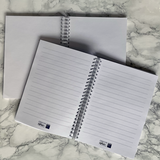Carnet de notes A5 à spirales couverture souple imprimé quadri fabrication France 🇫🇷
