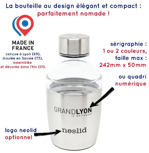 Bouteille Isotherme personnalisée fabrication France 🇫🇷
