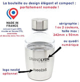 Bouteille Isotherme personnalisée fabrication France 🇫🇷