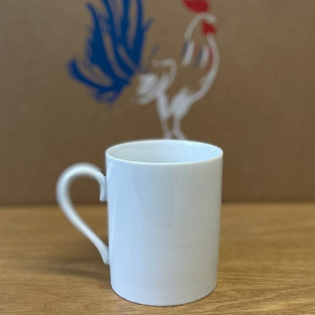 Mug cylindrique 30 cl en porcelaine personnalisable fabrication France 🇫🇷