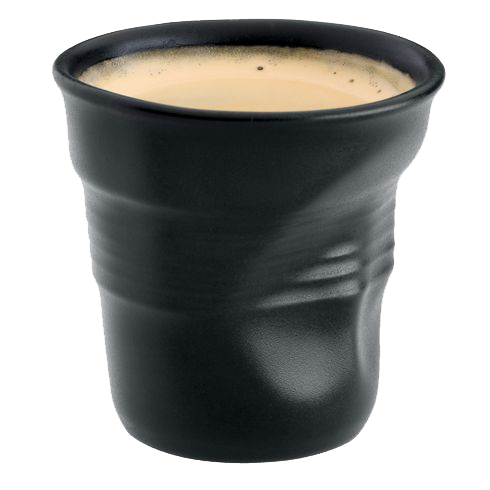 Tasse à café froissée en porcelaine personnalisable fabrication France 🇫🇷
