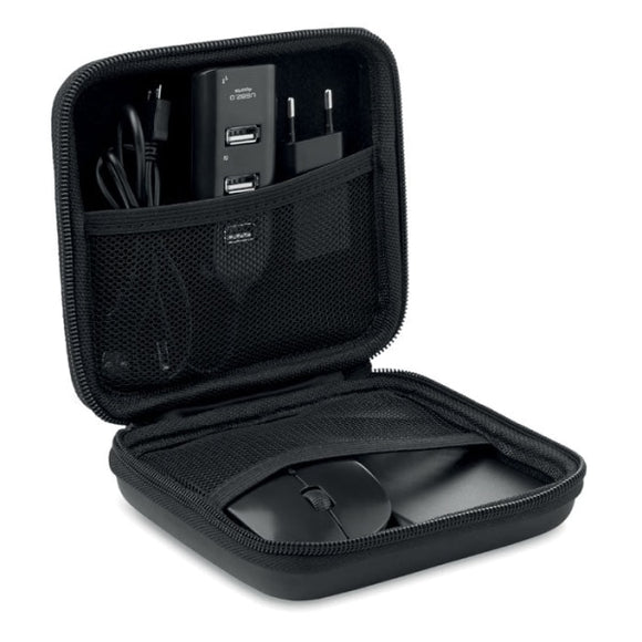 Accessoires Informatiques Powerset Personnalisable Black Chargeurs Sans Fil