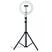 Anneau De Led 26 Cm Helo Personnalisable Black Accessoires Téléphone