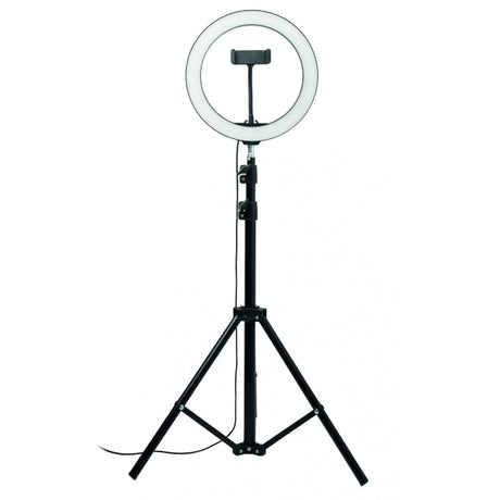 Anneau De Led 26 Cm Helo Personnalisable Black Accessoires Téléphone