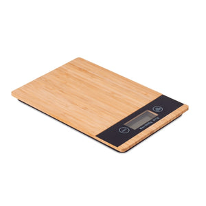 Balance De Cuisine Bambou Abs Precise Personnalisable Brown Accessoires Culinaires