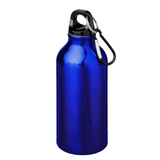 Bidon Avec Mousqueton Oregon 400Ml Personnalisable Bleu Récipients Boisson